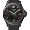 Đồng Hồ Longines L3.728.2.66.9 - Conquest V.H.P. GMT 43 mm - Black PVD - Rubber StrapĐồng Hồ Longines L3.728.2.66.9 - Conquest V.H.P. GMT 43 mm - Black PVD - Rubber Strap