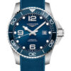 Đồng Hồ Longines L3.782.4.96.9 - HydroConquest 43 mm - Automatic - Steel And Ceramic - Rubber Strap 2 l3 782 4 96 9
