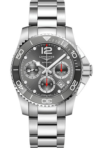 Đồng Hồ Longines L3.783.4.76.6 - HydroConquest 41 mm - Automatic - Steel And Ceramic - Bracelet 3 Đồng Hồ Longines L3.783.4.76.6 - HydroConquest 41 mm - Automatic - Steel And Ceramic - Bracelet