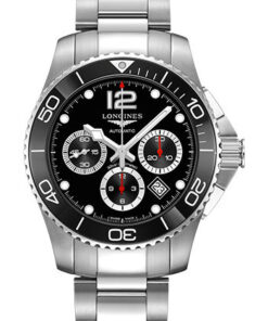 Đồng Hồ Longines L3.883.4.56.6 - HydroConquest 43 mm - Automatic - Steel And Ceramic - BraceletĐồng Hồ Longines L3.883.4.56.6 - HydroConquest 43 mm - Automatic - Steel And Ceramic - Bracelet