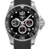 Đồng Hồ Longines L3.883.4.56.9 - HydroConquest 43 mm - Automatic - Steel And Ceramic - Rubber Strap 2 l3 883 4 56 9
