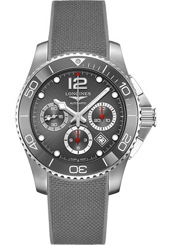 Đồng Hồ Longines L3.883.4.76.9 - HydroConquest 43 mm - Automatic - Steel And Ceramic - Rubber Strap 3 Đồng Hồ Longines L3.883.4.76.9 - HydroConquest 43 mm - Automatic - Steel And Ceramic - Rubber Strap