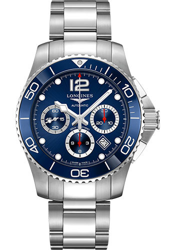 Đồng Hồ Longines L3.883.4.96.6 - HydroConquest 43 mm - Automatic - Steel And Ceramic - Bracelet 3 Đồng Hồ Longines L3.883.4.96.6 - HydroConquest 43 mm - Automatic - Steel And Ceramic - Bracelet