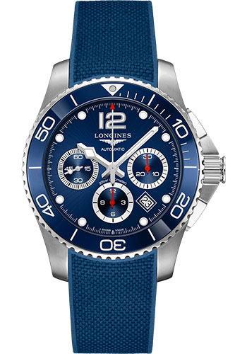 Đồng Hồ Longines L3.883.4.96.9 - HydroConquest 43 mm - Automatic - Steel And Ceramic - Rubber Strap 3 Đồng Hồ Longines L3.883.4.96.9 - HydroConquest 43 mm - Automatic - Steel And Ceramic - Rubber Strap