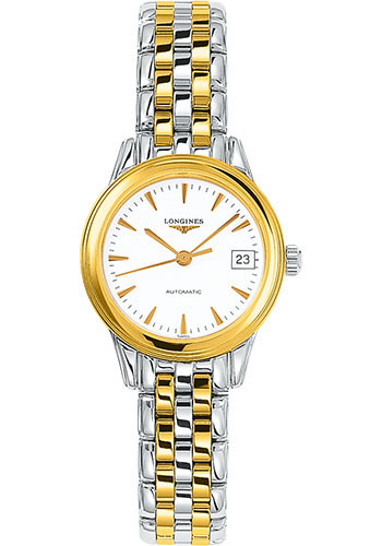 Đồng Hồ Longines L4.274.3.22.7 - Flagship 26 mm - Steel And Yellow PVD - Bracelet 3 Đồng Hồ Longines L4.274.3.22.7 - Flagship 26 mm - Steel And Yellow PVD - Bracelet