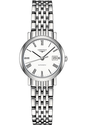 Đồng Hồ Longines L4.309.4.11.6 - Elegant Collection 25.5 mm - Steel - Bracelet 3 Đồng Hồ Longines L4.309.4.11.6 - Elegant Collection 25.5 mm - Steel - Bracelet