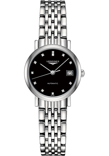 Đồng Hồ Longines L4.309.4.57.6 - Elegant Collection 25.5 mm - Steel - Bracelet 3 Đồng Hồ Longines L4.309.4.57.6 - Elegant Collection 25.5 mm - Steel - Bracelet