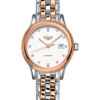 Đồng Hồ Longines L4.374.3.99.7 - Flagship 30 mm - Steel And Red PVD - Bracelet 2 l4 374 3 99 7