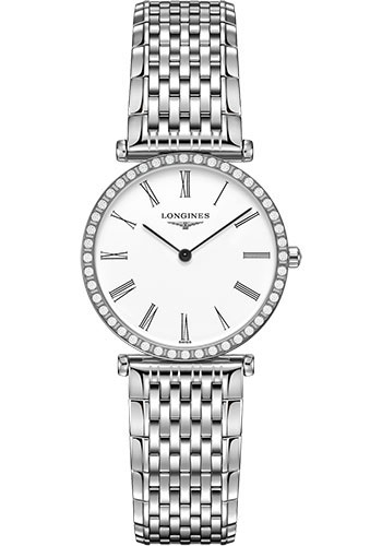 Đồng Hồ Longines L4.523.0.11.6 - La Grande Classique de Longines 29 mm - Quartz - Steel With Diamonds - Bracelet 3 Đồng Hồ Longines L4.523.0.11.6 - La Grande Classique de Longines 29 mm - Quartz - Steel With Diamonds - Bracelet