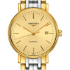 Đồng Hồ Longines L4.922.2.32.7 - Présence 40 mm - Automatic - Steel And Yellow PVD - Bracelet 2 l4 922 2 32 7