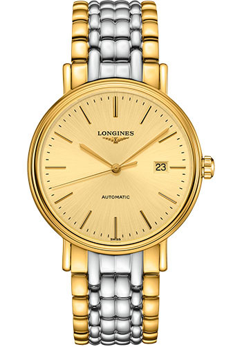 Đồng Hồ Longines L4.922.2.32.7 - Présence 40 mm - Automatic - Steel And Yellow PVD - Bracelet 3 Đồng Hồ Longines L4.922.2.32.7 - Présence 40 mm - Automatic - Steel And Yellow PVD - Bracelet