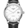Đồng Hồ Longines L4.984.4.12.2 - Flagship 40 mm - Steel - Alligator Strap 1 l4 984 4 12 2