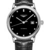 Đồng Hồ Longines L4.984.4.57.2 - Flagship 40 mm - Steel - Alligator Strap 2 l4 984 4 57 2