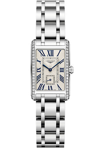 Đồng Hồ Longines L5.255.0.71.6 - DolceVita 20.80 X 32 mm - Quartz - Steel With Diamonds - Bracelet 3 Đồng Hồ Longines L5.255.0.71.6 - DolceVita 20.80 X 32 mm - Quartz - Steel With Diamonds - Bracelet