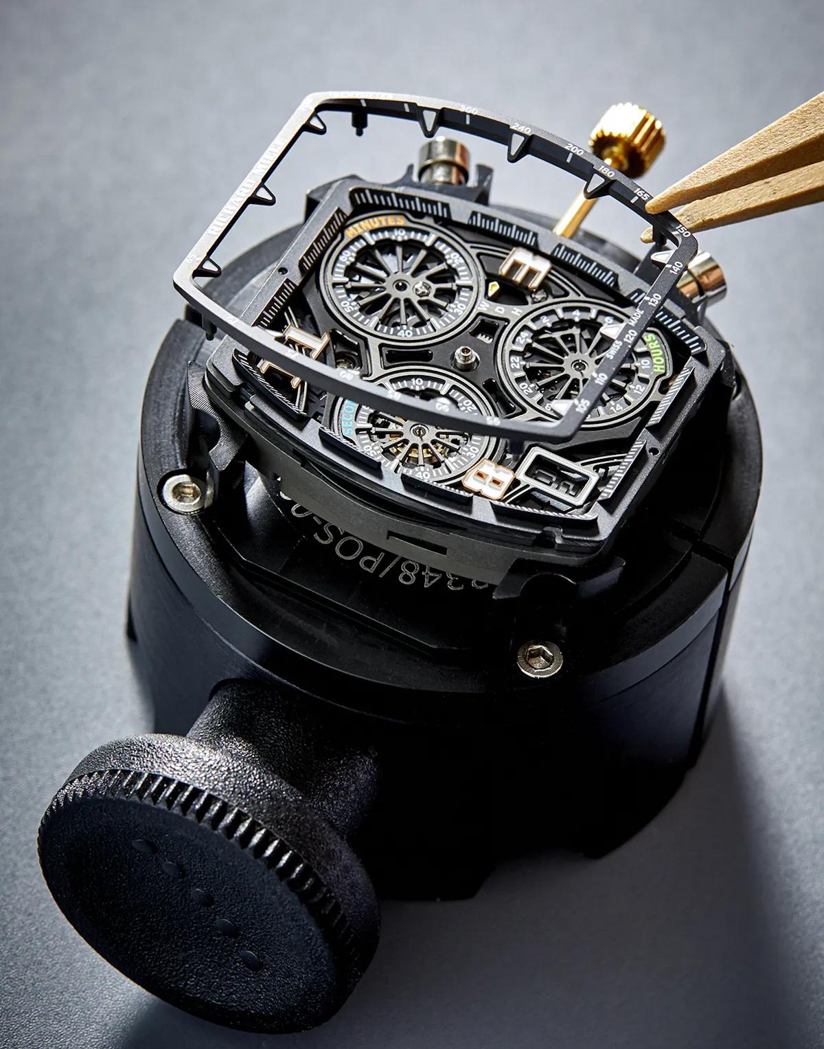 Bộ máy phức tạp đồng hồ Richard Mille