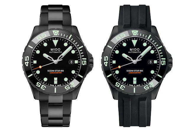 Mido - Ocean Star 600 Chronometer Black DLC Special Edition