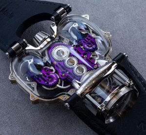 Trên tay chiếc đồng hồ MB&F Horological Machine 9 Sapphire Vision HM9-SV