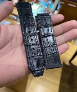 Dây đồng hồ Hublot cao su bọc da