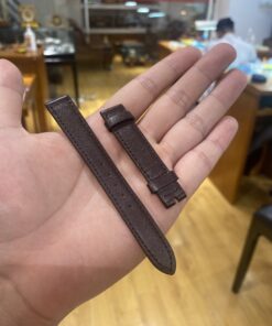 Dây da bò cao cấp màu nâu size 14 - 16 - BN0013