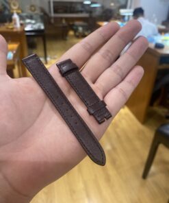 Dây da bò cao cấp màu nâu size 14 - 16 - BN0013