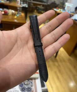 Dây đồng hồ da bò thật cao cấp - màu đen - size 14 - 15Dây đồng hồ da bò thật cao cấp - màu đen - size 14 - 15