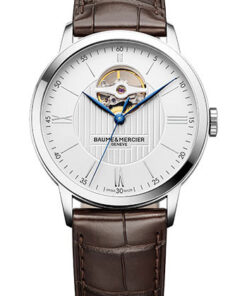 Đồng Hồ Baume & Mercier M0A10274 - Classima 40mm - Automatic Open Balance - SteelĐồng Hồ Baume & Mercier M0A10274 - Classima 40mm - Automatic Open Balance - Steel