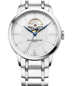 Đồng Hồ Baume & Mercier M0A10275 - Classima 40mm - Automatic Open Balance - SteelĐồng Hồ Baume & Mercier M0A10275 - Classima 40mm - Automatic Open Balance - Steel
