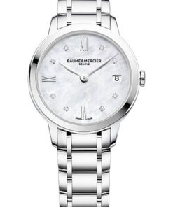 Đồng Hồ Baume & Mercier M0A10326 - Classima 31mm - Quartz Date - SteelĐồng Hồ Baume & Mercier M0A10326 - Classima 31mm - Quartz Date - Steel