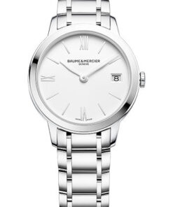 Đồng Hồ Baume & Mercier M0A10335 - Classima 31mm - Quartz Date - SteelĐồng Hồ Baume & Mercier M0A10335 - Classima 31mm - Quartz Date - Steel