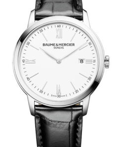 Đồng Hồ Baume & Mercier M0A10414 - Classima 42mm - Quartz Date - SteelĐồng Hồ Baume & Mercier M0A10414 - Classima 42mm - Quartz Date - Steel