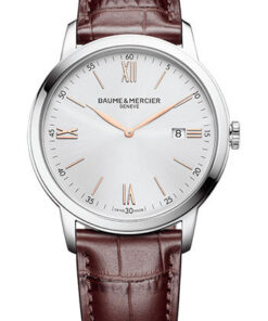 Đồng Hồ Baume & Mercier M0A10415 - Classima 42mm - Quartz Date - SteelĐồng Hồ Baume & Mercier M0A10415 - Classima 42mm - Quartz Date - Steel