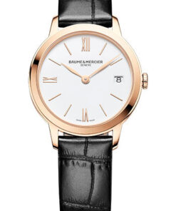 Đồng Hồ Baume & Mercier M0A10440 - Classima 31mm - Quartz Date - Steel Pink Gold PlatedĐồng Hồ Baume & Mercier M0A10440 - Classima 31mm - Quartz Date - Steel Pink Gold Plated