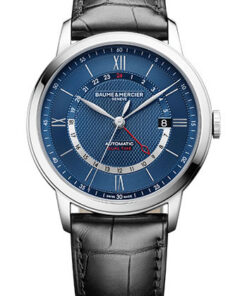 Đồng Hồ Baume & Mercier M0A10482 - Classima 42mm - Automatic Dual Time - SteelĐồng Hồ Baume & Mercier M0A10482 - Classima 42mm - Automatic Dual Time - Steel