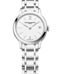 Đồng Hồ Baume & Mercier M0A10489 - Classima 27mm - Quartz Date - SteelĐồng Hồ Baume & Mercier M0A10489 - Classima 27mm - Quartz Date - Steel