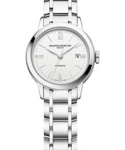 Đồng Hồ Baume & Mercier M0A10492 - Classima 27mm - Automatic Date - SteelĐồng Hồ Baume & Mercier M0A10492 - Classima 27mm - Automatic Date - Steel