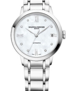 Đồng Hồ Baume & Mercier M0A10496 - Classima 34mm - Automatic Date - SteelĐồng Hồ Baume & Mercier M0A10496 - Classima 34mm - Automatic Date - Steel