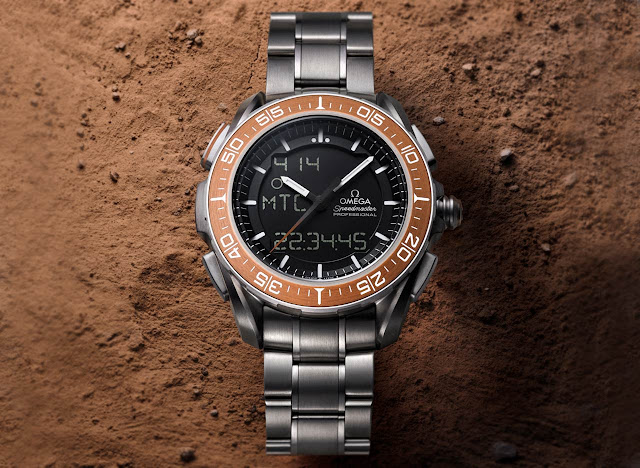 Đồng hồ Omega - Speedmaster X-33 Marstimer có thể theo dõi thời gian của Sao Hỏa