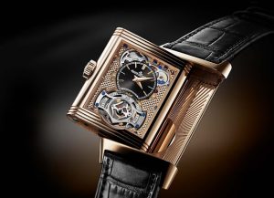 Jaeger-LeCoultre - Reverso Tribute Duoface Tourbillon bằng vàng hồng