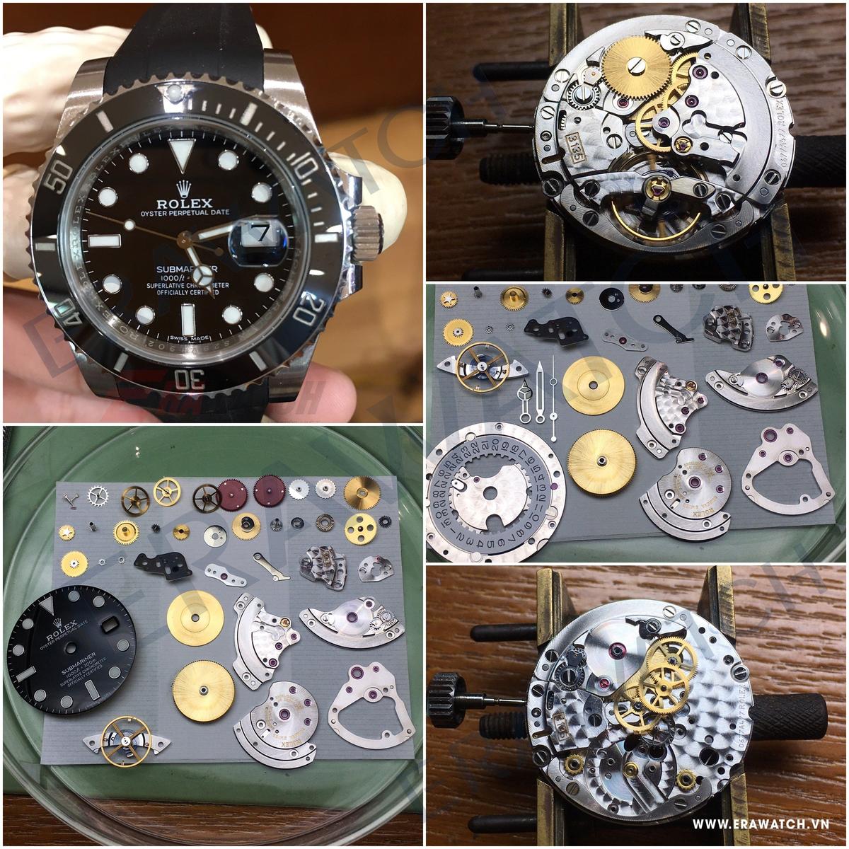 Dịch vụ Bảo Dưỡng Lau Dầu Đồng Hồ Chuyên Nghiệp 3 lau dau dong ho rolex submarinerresult