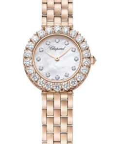 Đồng Hồ Chopard 10A178-5606 - L Heure Du Diamant Round - 26mm - Rose GoldĐồng Hồ Chopard 10A178-5606 - L Heure Du Diamant Round - 26mm - Rose Gold
