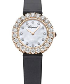Đồng Hồ Chopard 13A178-5106 - L Heure Du Diamant Round - 26mm - Rose GoldĐồng Hồ Chopard 13A178-5106 - L Heure Du Diamant Round - 26mm - Rose Gold