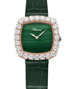 Đồng Hồ Chopard 13A386-5111 - L Heure Du Diamant Cushion Small - Rose GoldĐồng Hồ Chopard 13A386-5111 - L Heure Du Diamant Cushion Small - Rose Gold