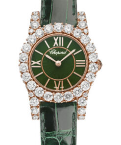 Đồng Hồ Chopard 13a377-5008 - L Heure Du Diamant Round - 30mm - Rose GoldĐồng Hồ Chopard 13a377-5008 - L Heure Du Diamant Round - 30mm - Rose Gold