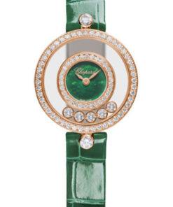 Đồng Hồ Chopard 203957-5209 - Happy Diamonds Icons - 25.80mm - Rose GoldĐồng Hồ Chopard 203957-5209 - Happy Diamonds Icons - 25.80mm - Rose Gold