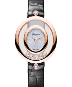 Đồng Hồ Chopard 204305-5301 - Happy Diamonds Oval - 25.80mm - Rose GoldĐồng Hồ Chopard 204305-5301 - Happy Diamonds Oval - 25.80mm - Rose Gold