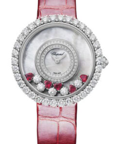 Đồng Hồ Chopard 204445-1006 - Happy Diamonds Joaillerie - 37.70mm - White GoldĐồng Hồ Chopard 204445-1006 - Happy Diamonds Joaillerie - 37.70mm - White Gold