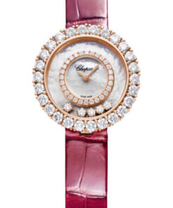 Đồng Hồ Chopard 205369-5001 - Happy Diamonds Joaillerie - 28.60mm - Rose GoldĐồng Hồ Chopard 205369-5001 - Happy Diamonds Joaillerie - 28.60mm - Rose Gold