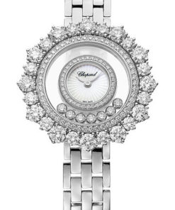 Đồng Hồ Chopard 209437-1601 - Happy Diamonds Joaillerie - 36.30mm - White GoldĐồng Hồ Chopard 209437-1601 - Happy Diamonds Joaillerie - 36.30mm - White Gold