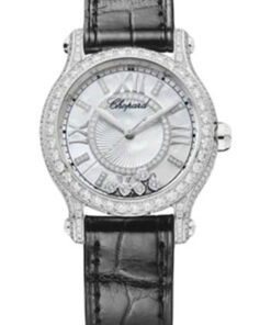 Đồng Hồ Chopard 274302-1003 - Happy Sport Round - 30mm - White GoldĐồng Hồ Chopard 274302-1003 - Happy Sport Round - 30mm - White Gold