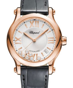Đồng Hồ Chopard 274808-5001 - Happy Sport Round - 36mm - Rose GoldĐồng Hồ Chopard 274808-5001 - Happy Sport Round - 36mm - Rose Gold